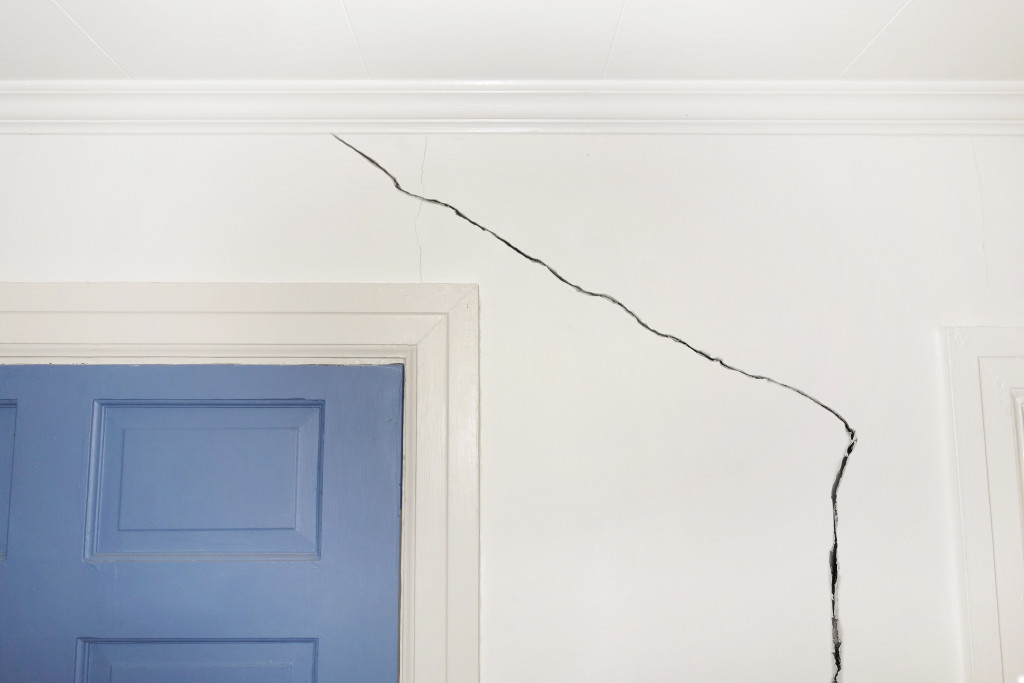 a crack in the wall