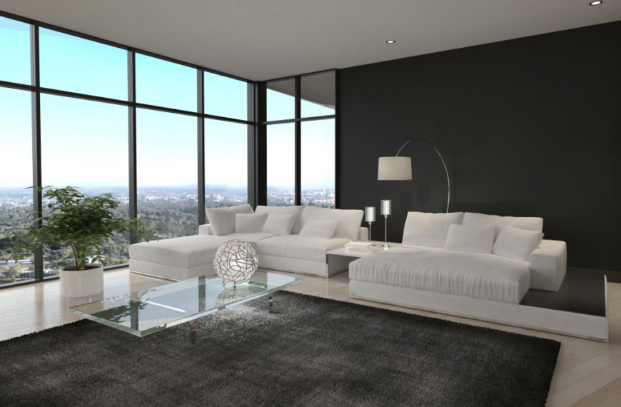 Awesome Modern Loft Living Room