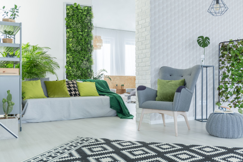 minimalist house interior boho style